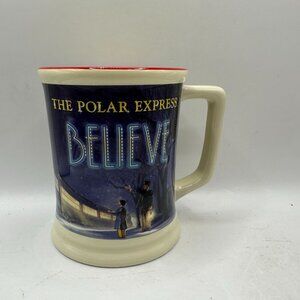 The Polar Express "Believe" Ceramic Mug 12 Oz Dishwasher & Microwave Safe
